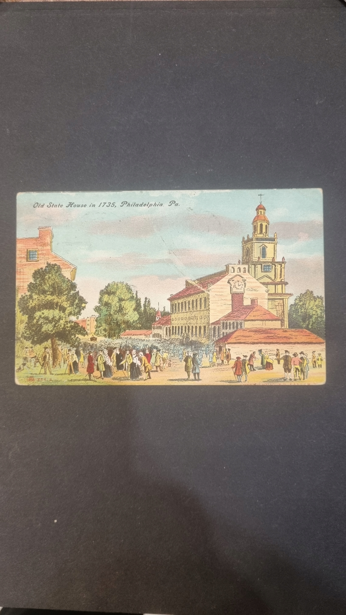 USA kartka pocztowa 1908r.
