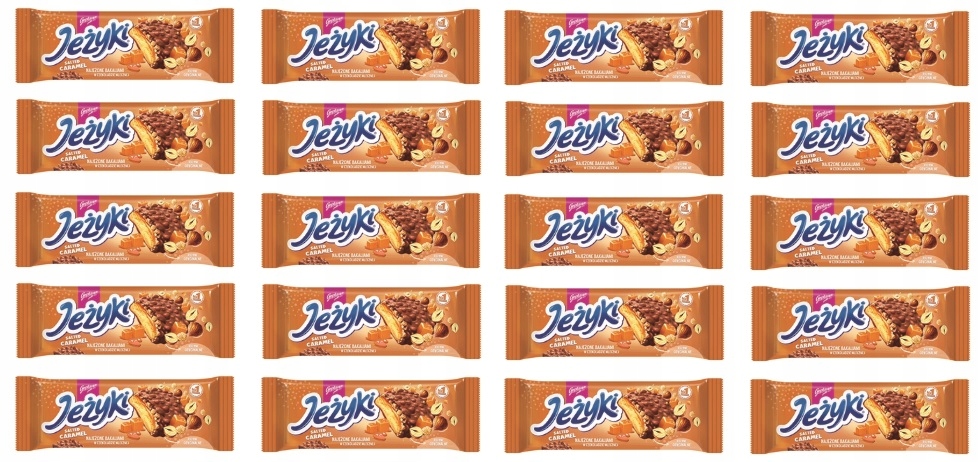 Levně 20 x 140 g Goplana Ježci ořech slaný karamel Karton