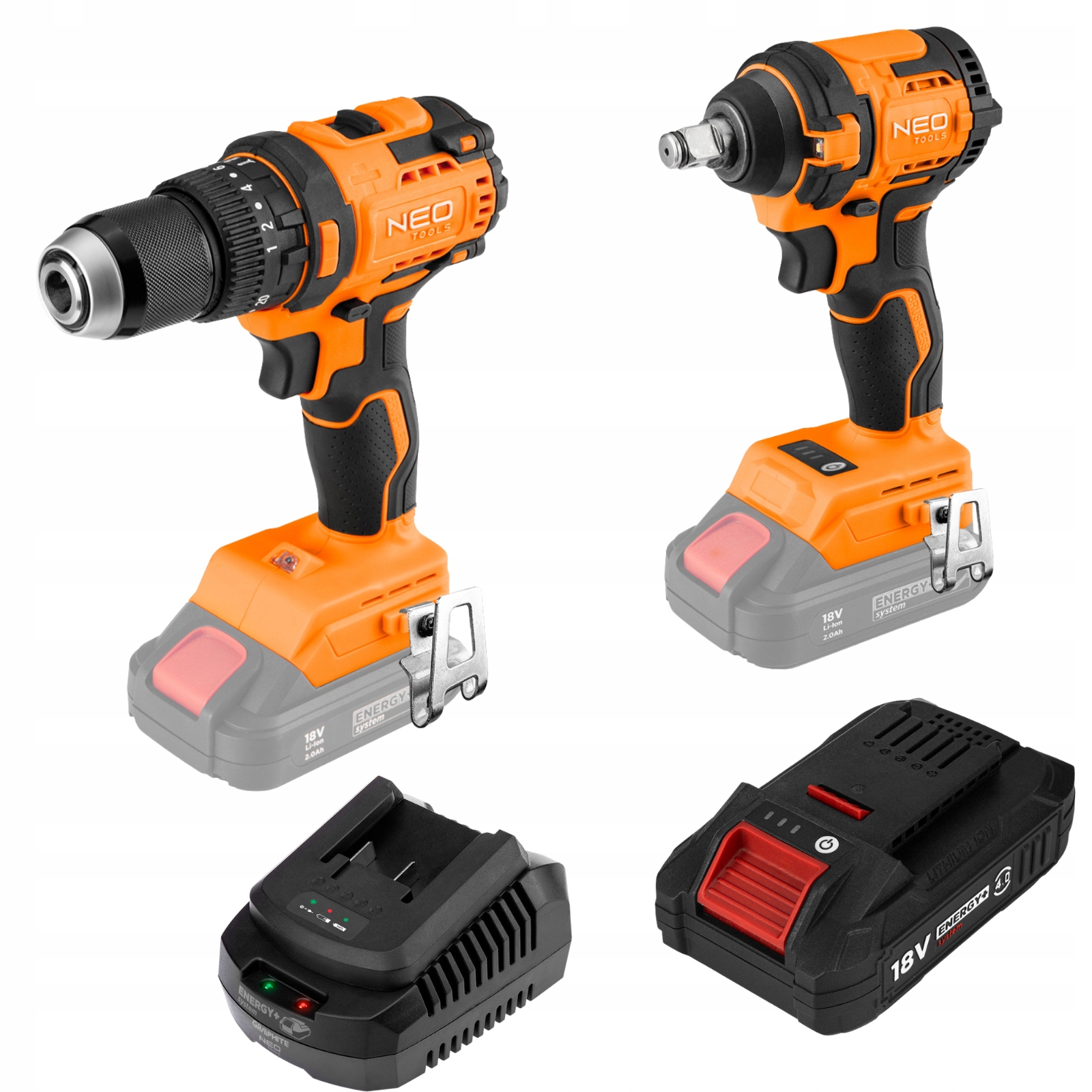 Wkrętarka Neo Tools zasilanie akumulatorowe 18 V ZEST_3042