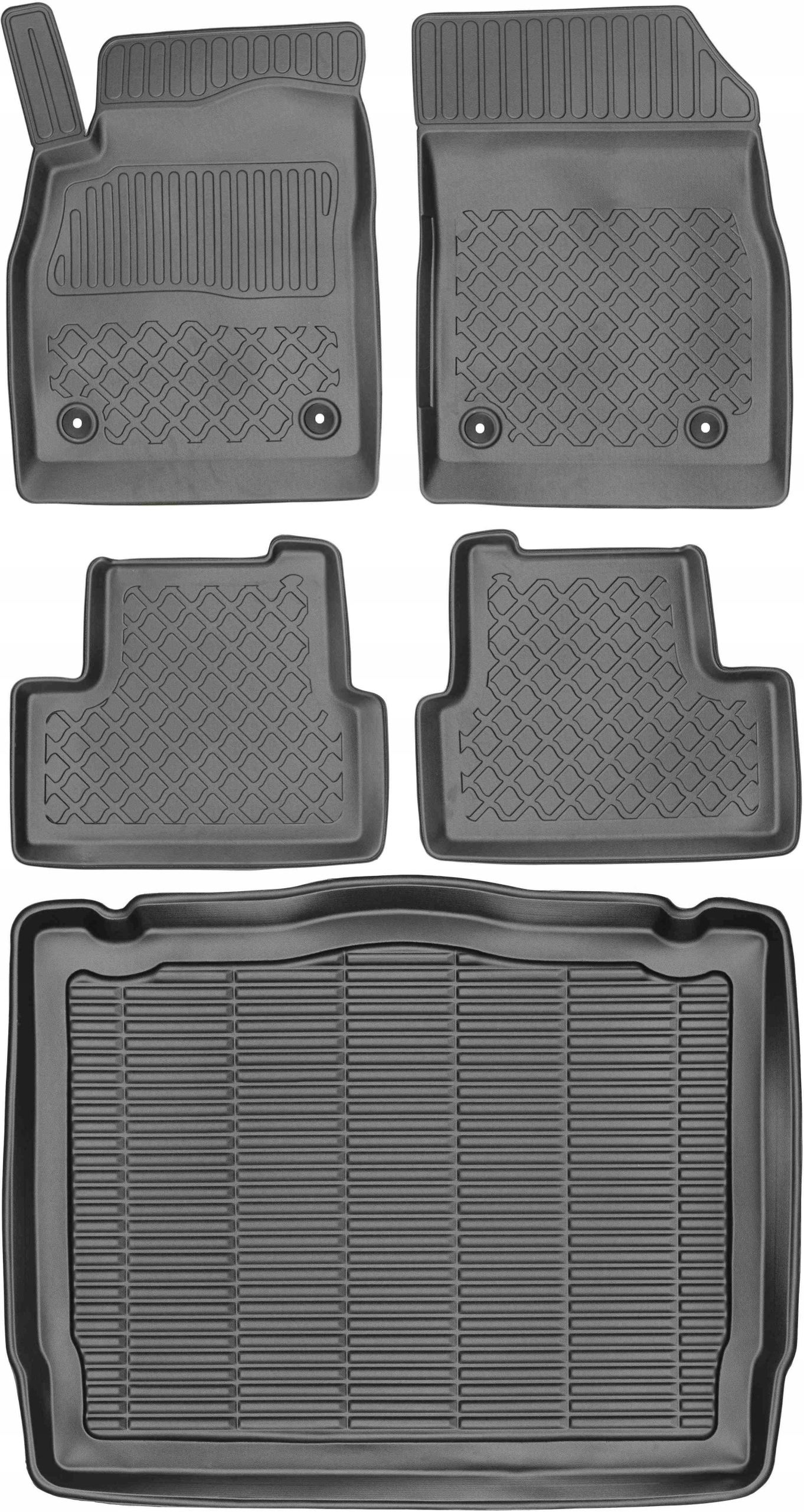 Opel Astra IV J Hatchback od roku 2009-2015 Sada Koberce batožinový priestor