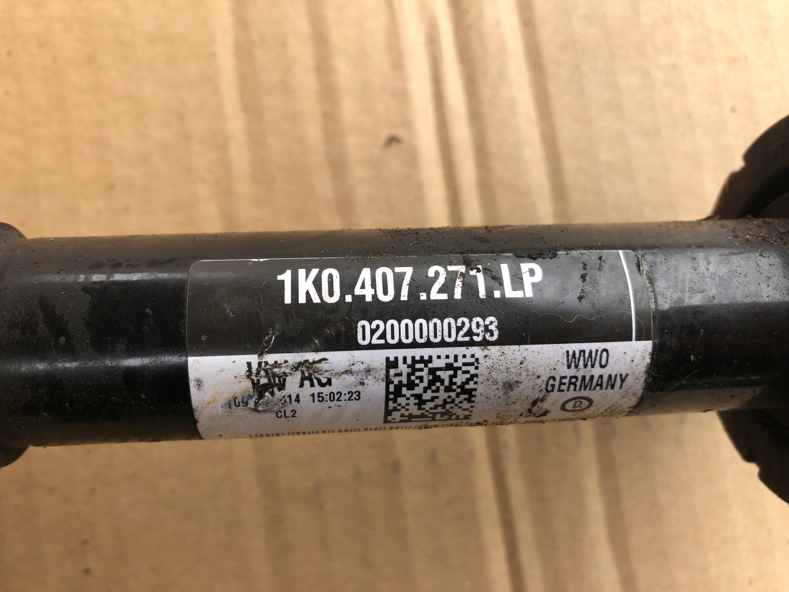 semi-axis left VW PASSAT B6 1K0407271LP