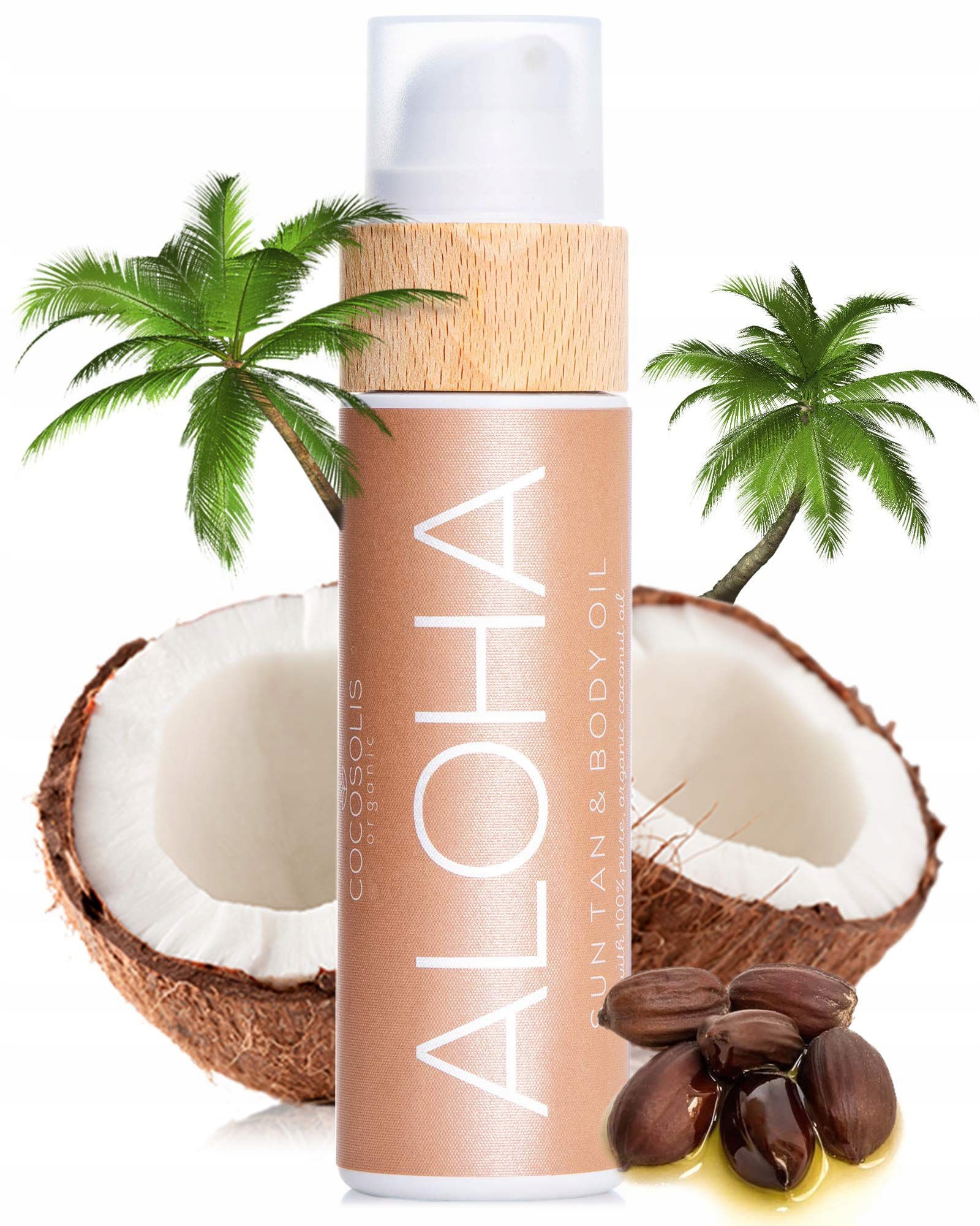 Cocosolis Aloha Braunungsbeschleuniger – Bio-braunungsol Mit Vitamin E+duft