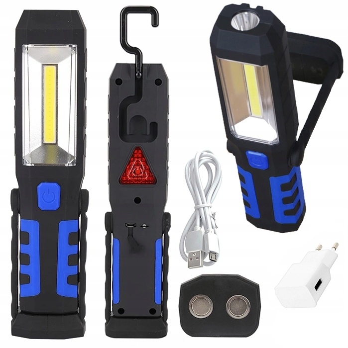 LATARKA WARSZTATOWA LED TURYSTYCZNA wymienny aku