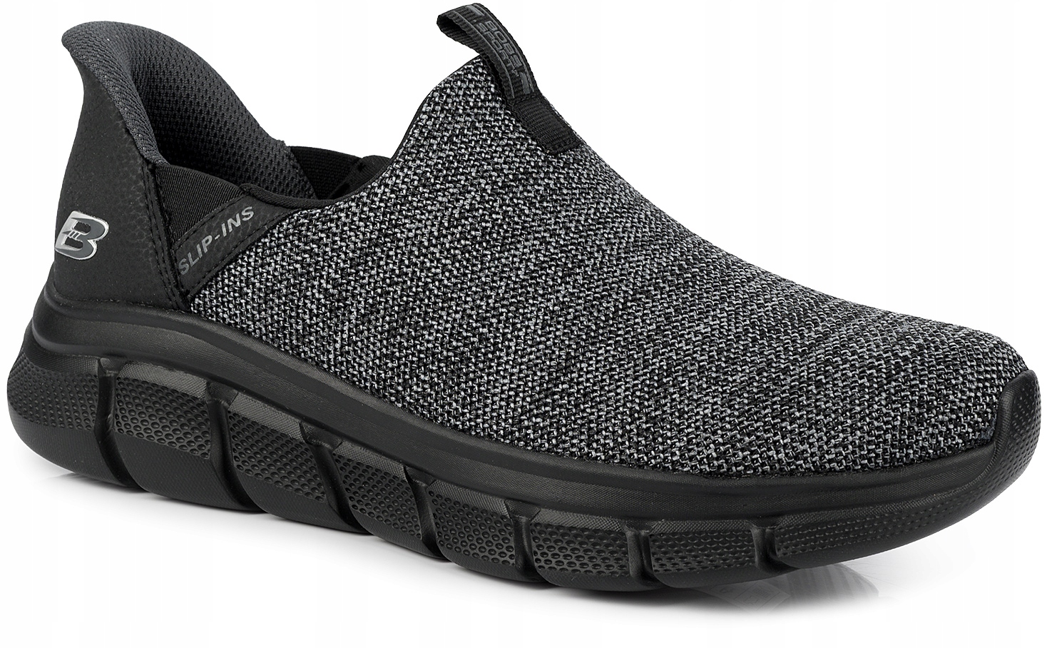 Męskie buty sportowe Skechers wsuwane slip-ins czarne r. 43