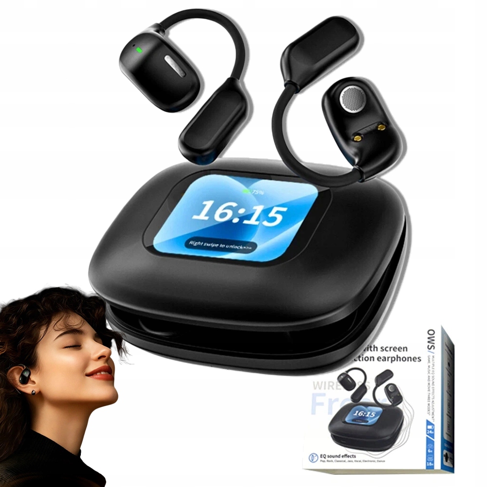 Bezdrátové bluetooth sluchátka Překladač ježků pro sport a hovory