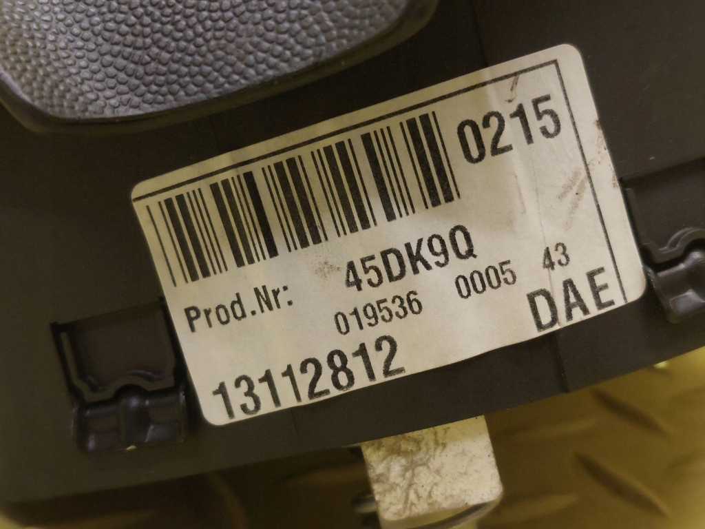 OPEL VECTRA C Airbag Volant 13112812