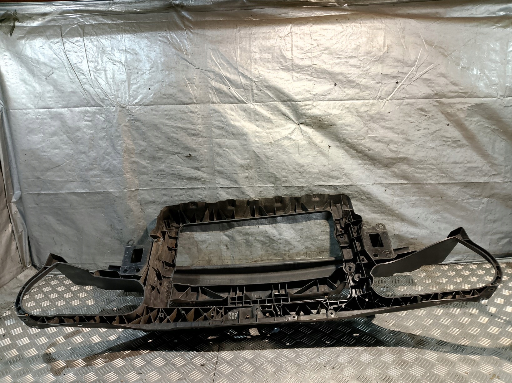 support panel for radiators + bumper support VW POLO 9N 1.4 TDI 6Q0805588B