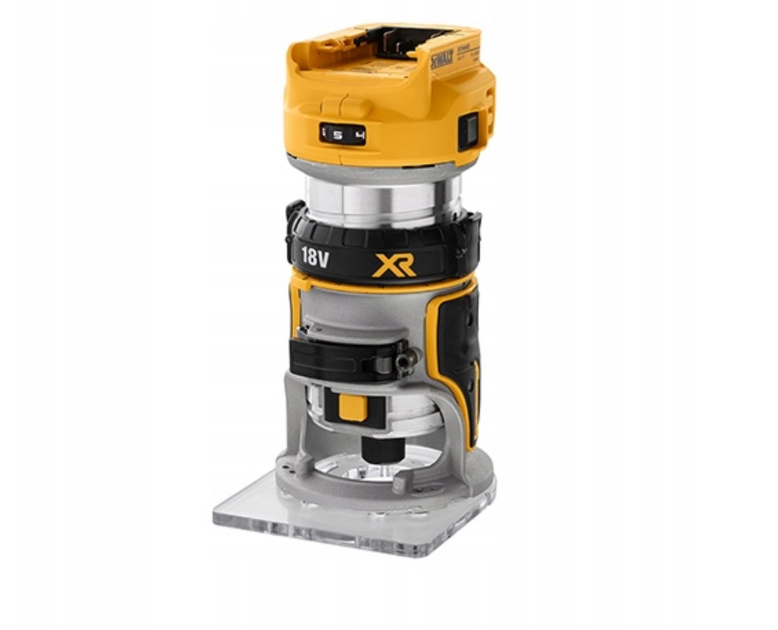 DeWalt DCW600N-XJ ohraňovací frézka 18V 8 mm 1/4" Xr regulace otáček