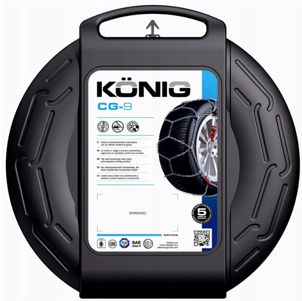 Łańcuchy śniegowe Konig CG-9 grupa 100 I 235/45R17 Kod producenta 5906505153225