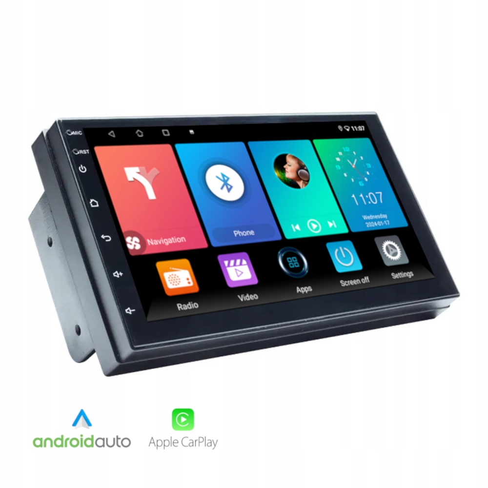 Univerzální dotykové autorádio 7 palců 2DIN Android Auto Carplay Bt