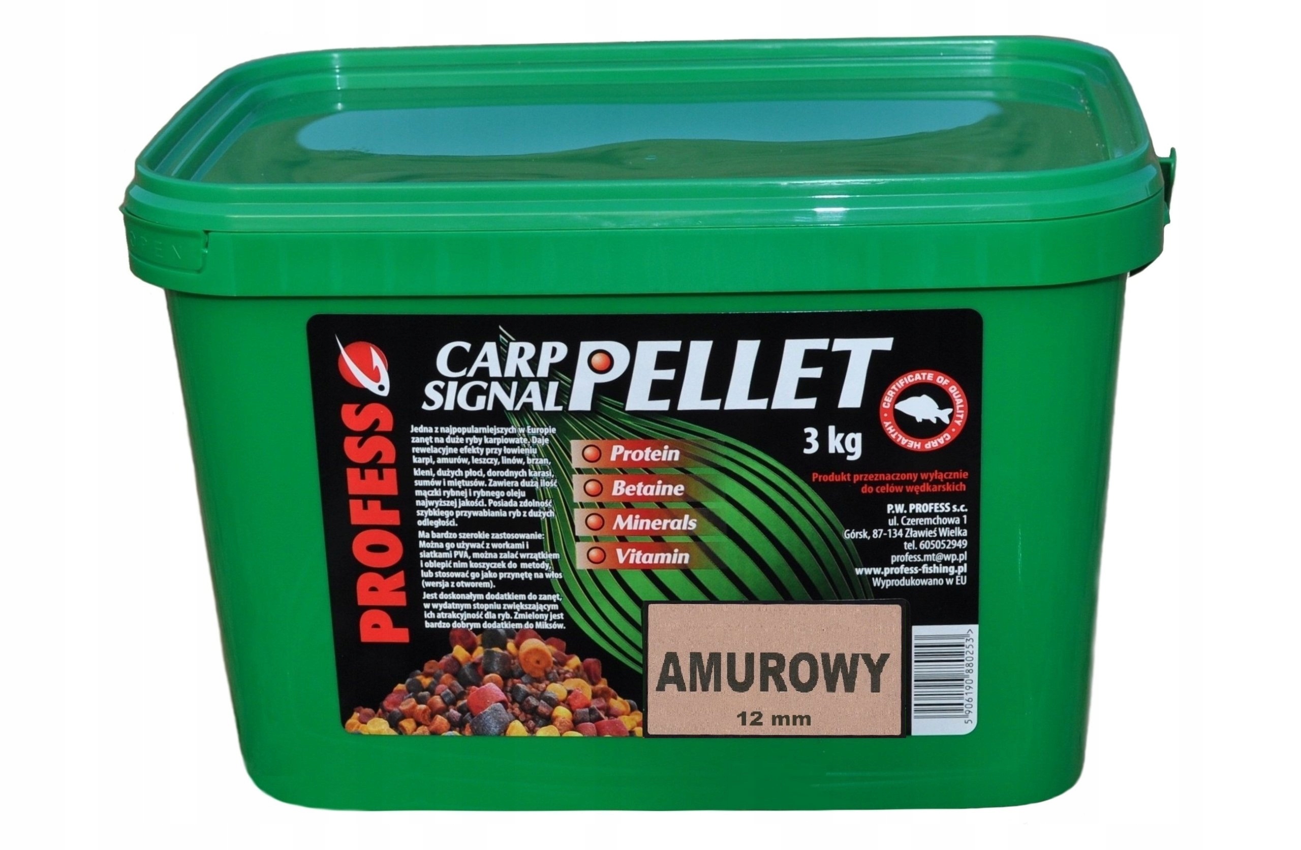 Profess Pellet Amurowy 12mm/3kg
