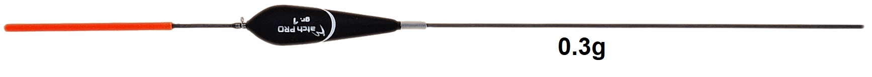 MatchPro Spławik Stały Carp Black Sensitive 0.3g