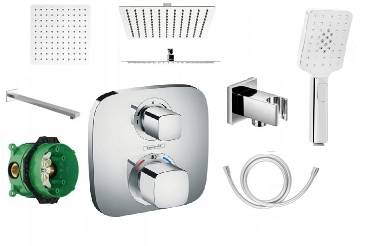 

Hansgrohe Bateria Podtynkowa Z Termostatem Ecostat