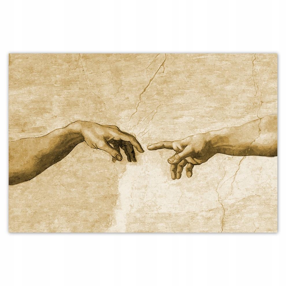 

Plakaty 60x40 Stworzenie Adama Sepia