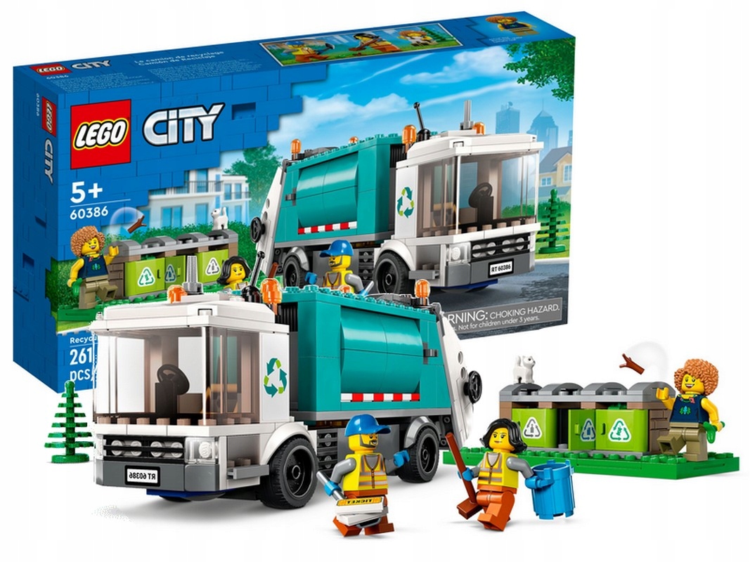 

Lego City 60386 Ciężarówka Recyklingowa