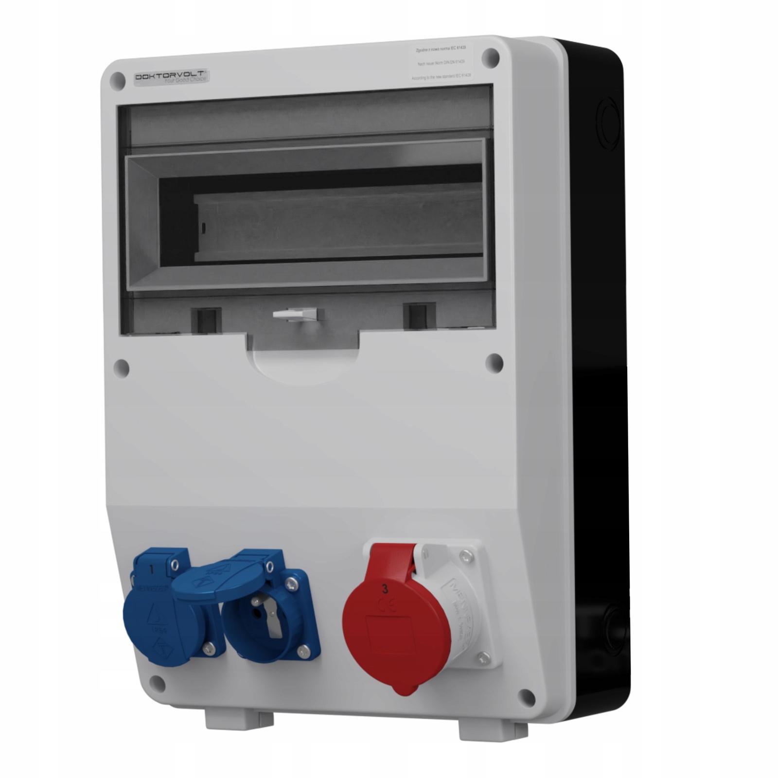 Stavební rozvaděč 16A 2x230V rozvaděč elektrický skříňový