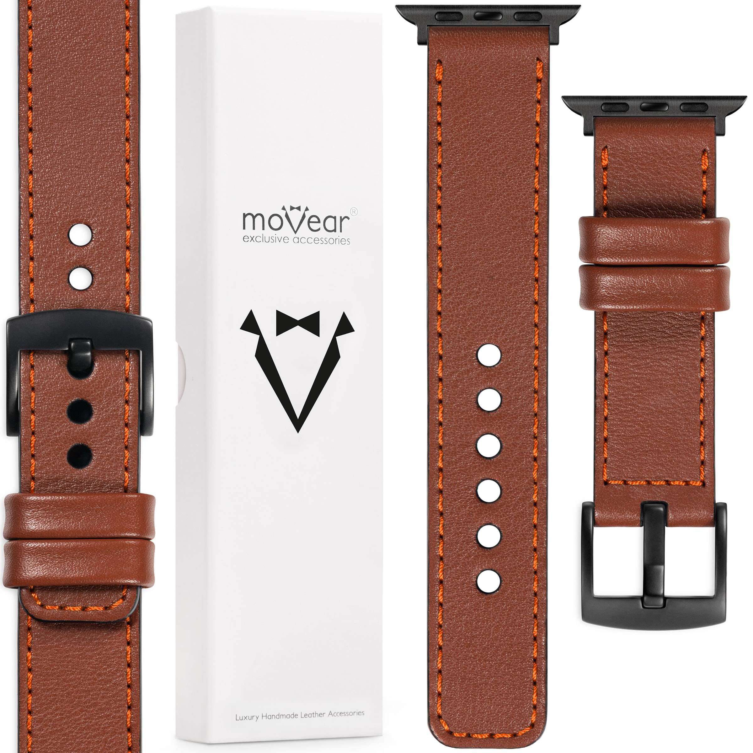 

Pasek do Apple Watch 45/44/42mm Skórzany Polski