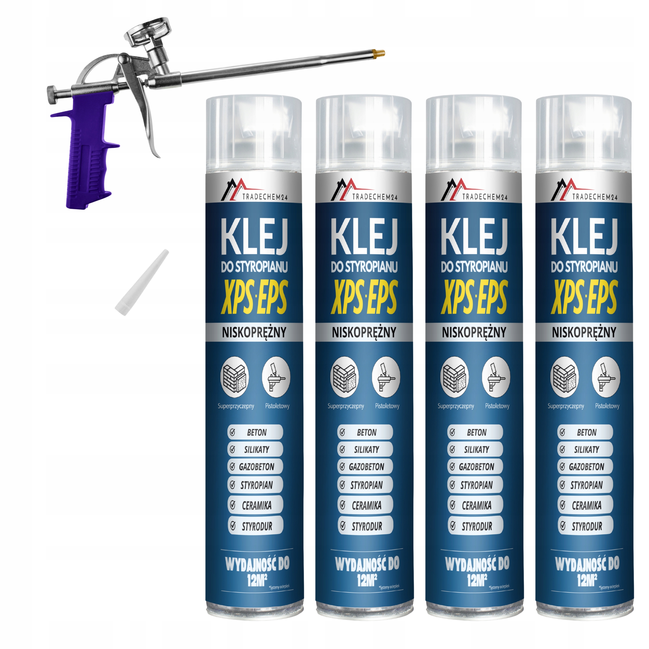 Pěnová Pěna Lepidlo Na Polystyren 750 ML Nízkoexpanzní Pěnové Lepidlo Pistole