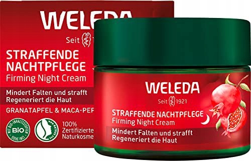 Weleda Zpevňující Noční Krém S Granátovým Jablkem A Peptidy Z Macy (zpevňující Noční