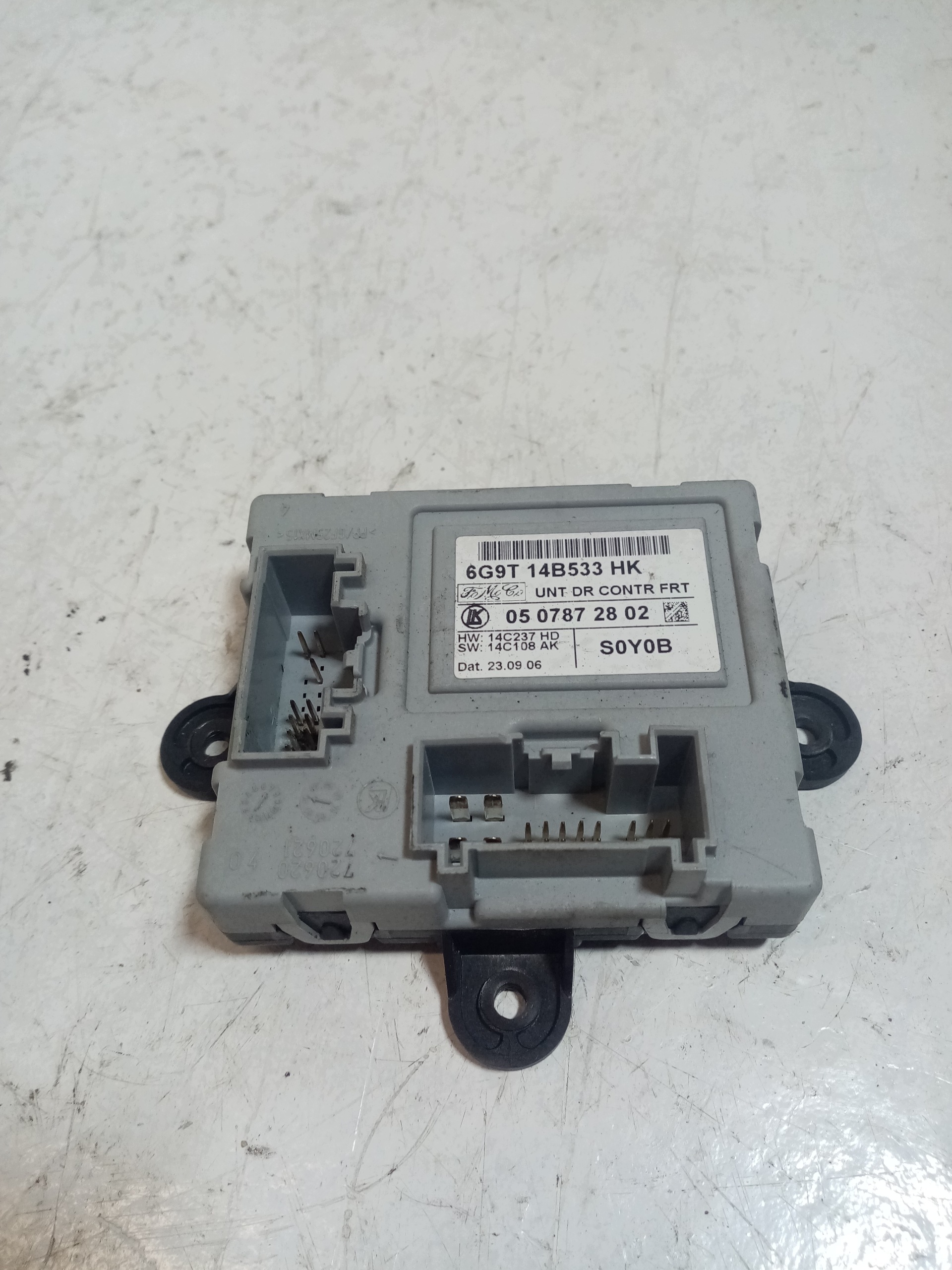 module control unit door left front FORD MONDEO MK 4 6G9T14B533HK