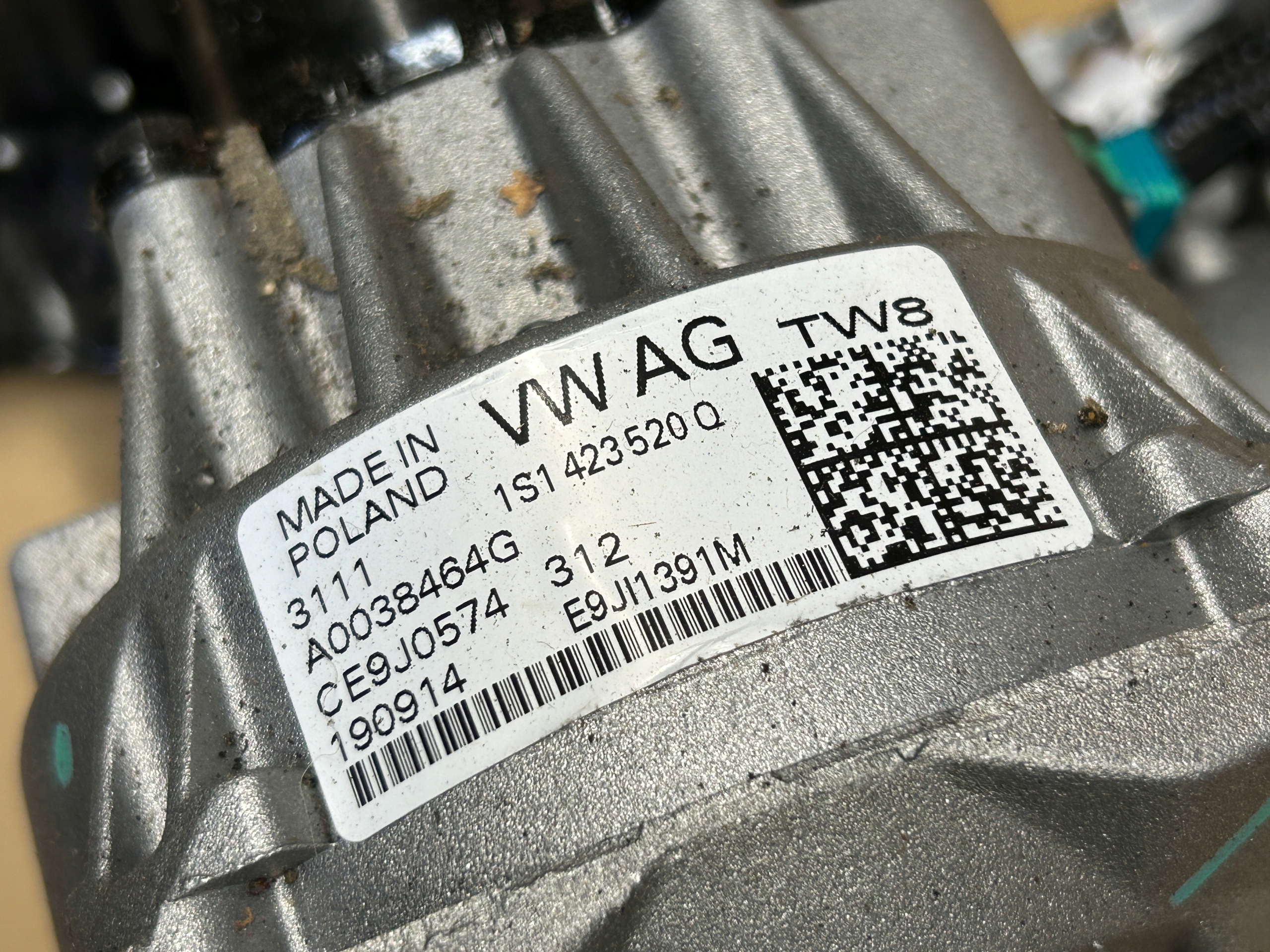 VW UP SEAT MII control electrics EUROPA 1S1423520Q