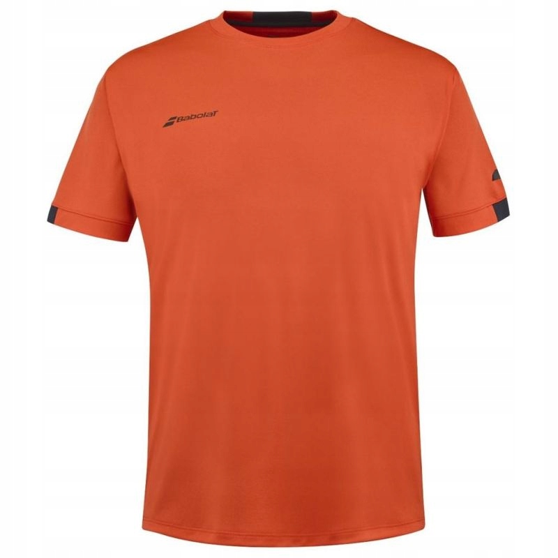 Pánské Tenisové Tričko Babolat Play Crew Neck Tee Men Fiesta Red M