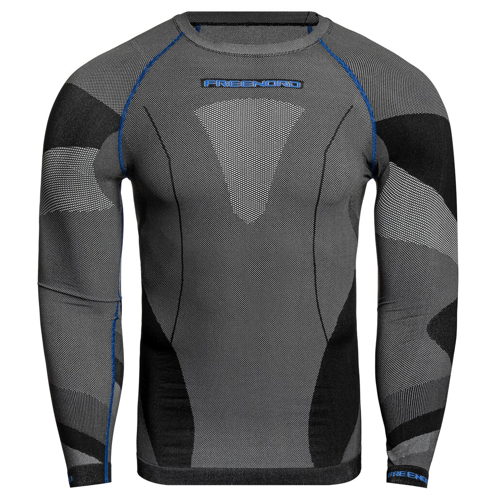 Koszulka termoaktywna FreeNord DryTech Longsleeve Black/Blue L