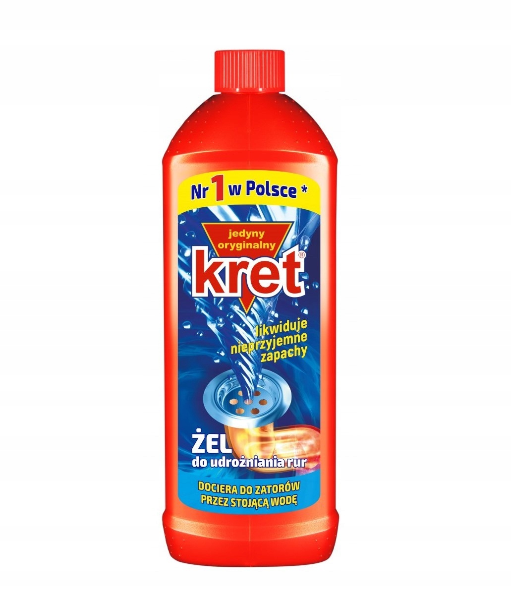 

Kret do udrażniania żel 1L