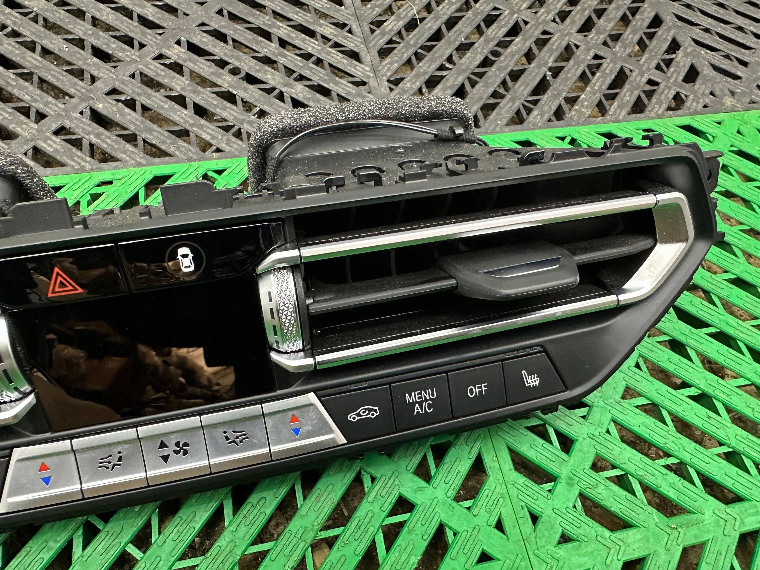 air conditioning control panel BMW X3 G01 9855415
