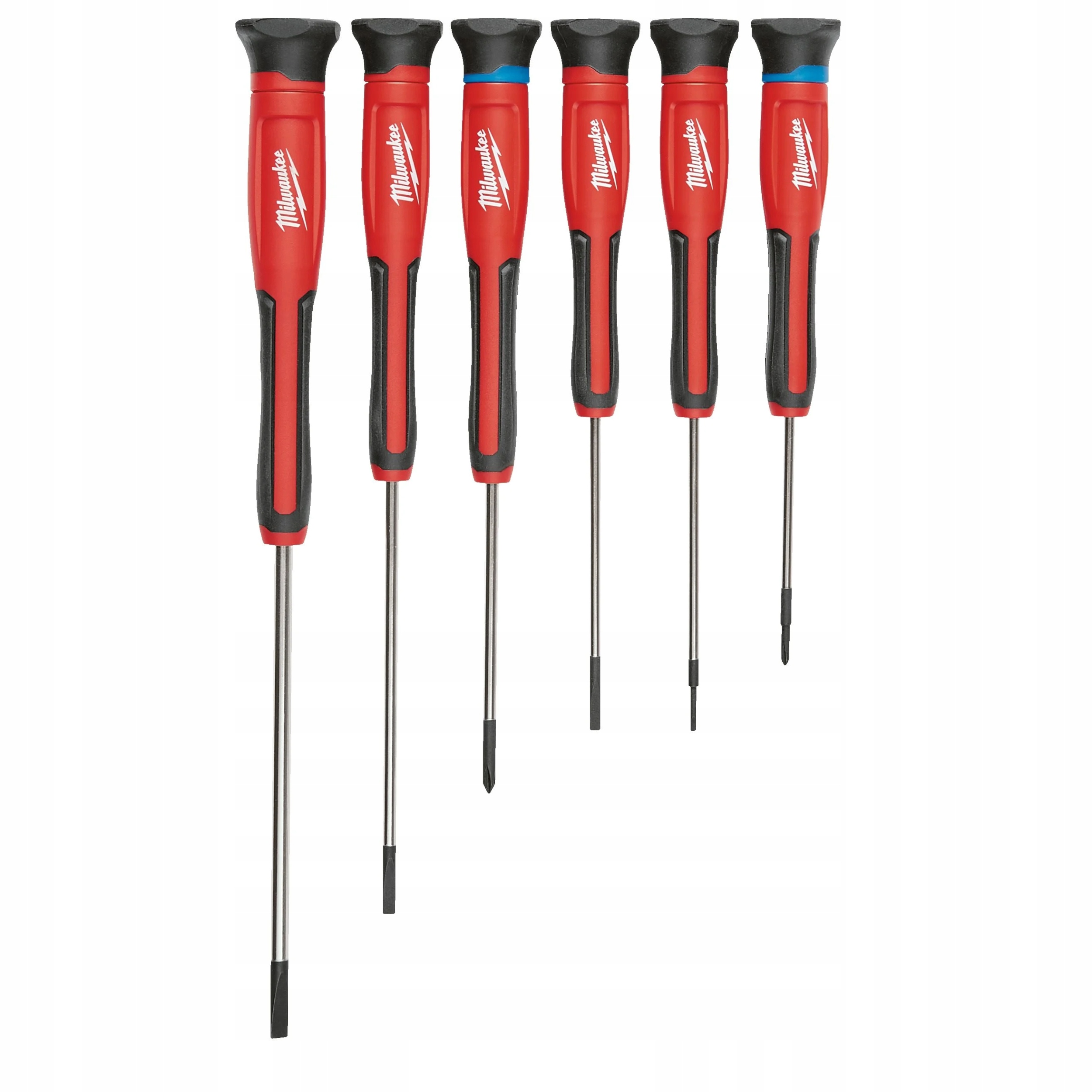 Sada presných skrutkovačov, zmiešaný skrutkovač Ph Pz Sl 6 kusov Milwaukee