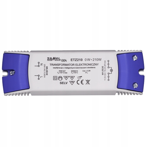

Transformator Elektroniczny 230V 210W ETZ210 Zamel
