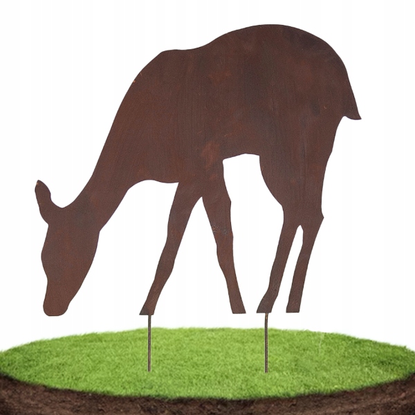 Zahradní Dekorace Srnčí Figurka Odpuzovač Srnky Pro Lovce Corten