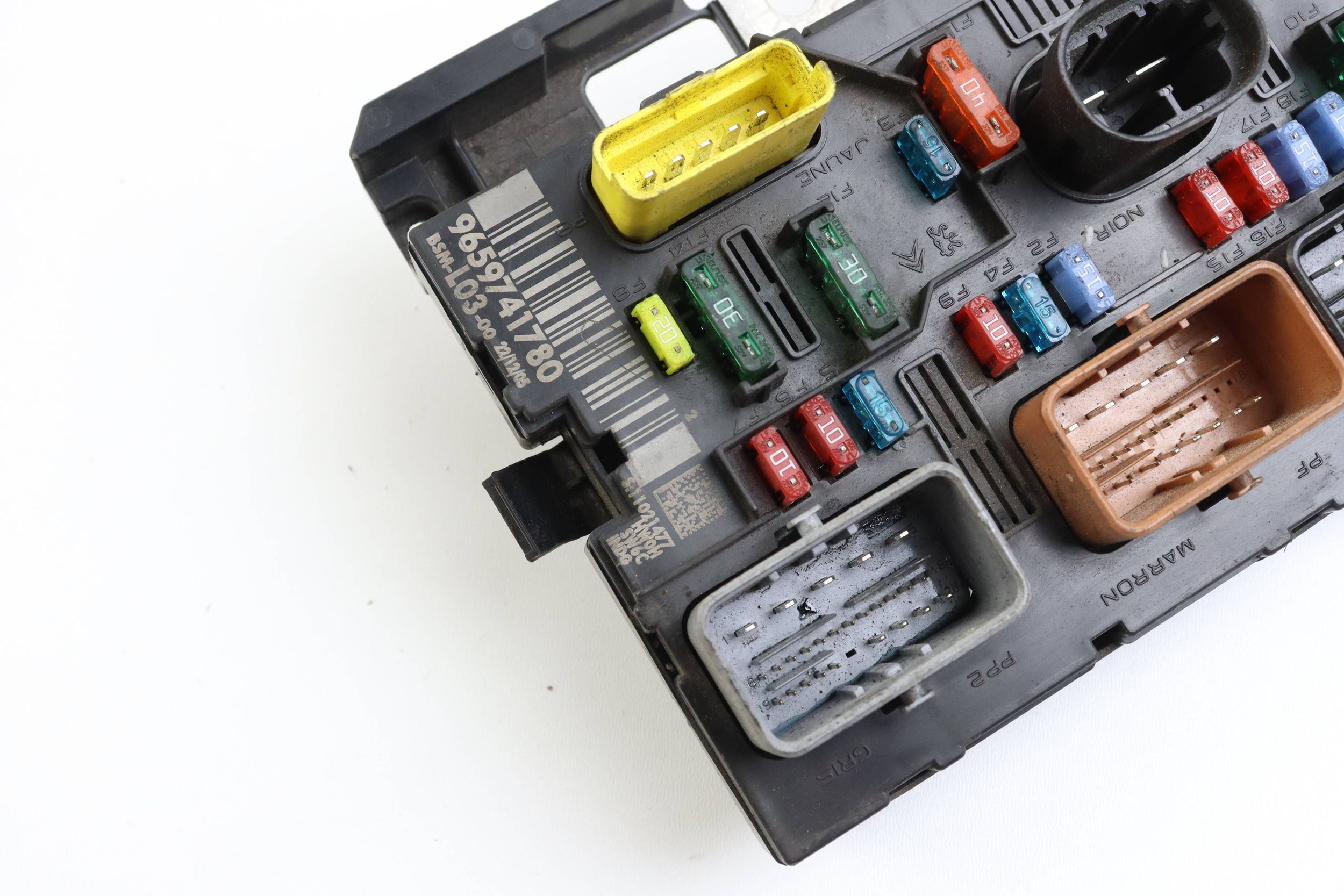 CITROEN PEUGEOT module compartment control unit BSM 9659741780