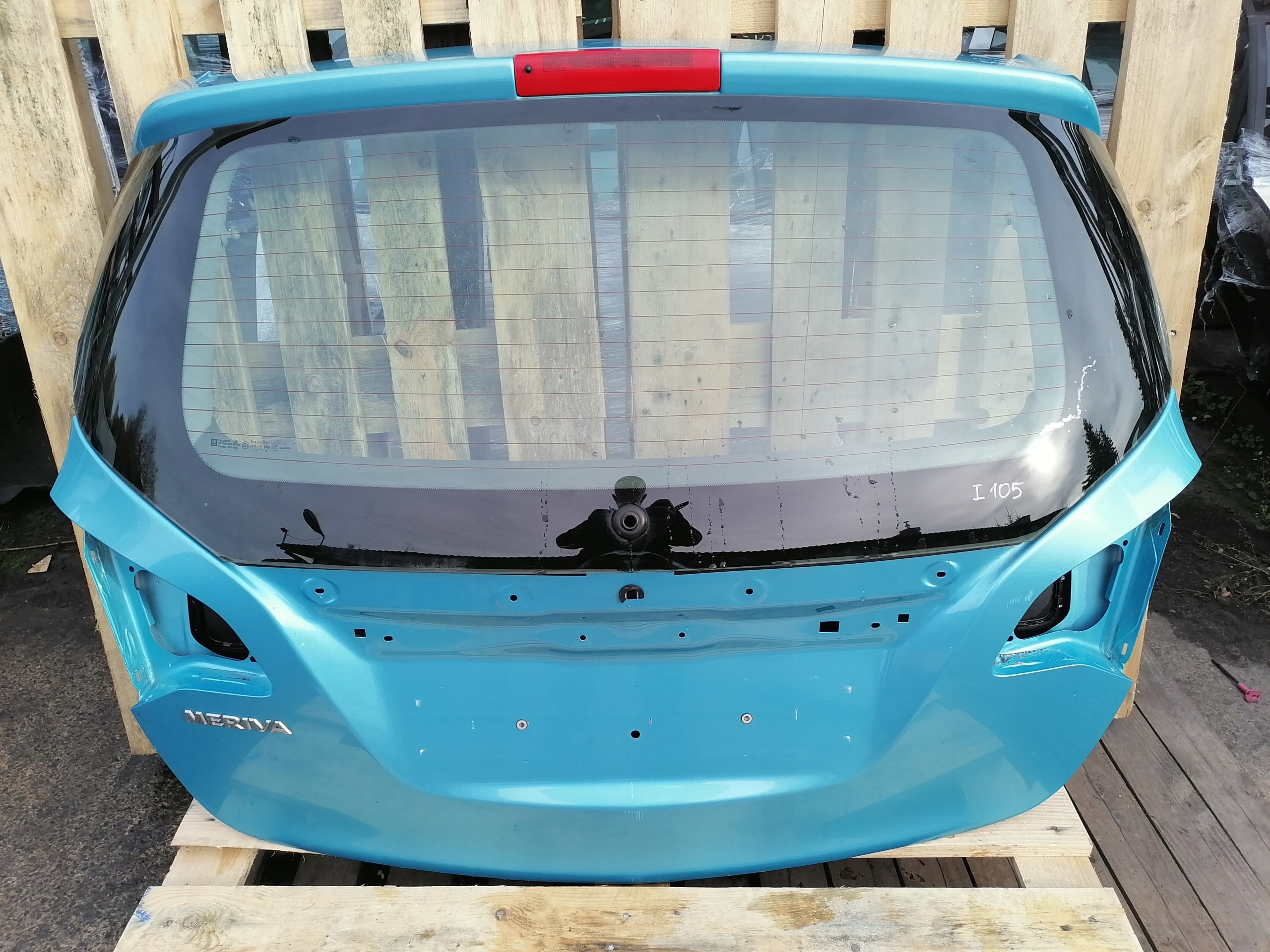 boot door rear boot OPEL MERIVA B Z21Z