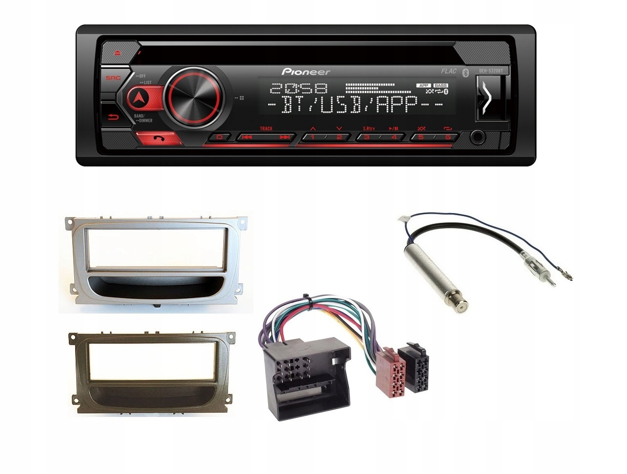 Pioneer DEH-S320BT Autorádio s Bluetooth Aux CD Ford Mondeo MK4