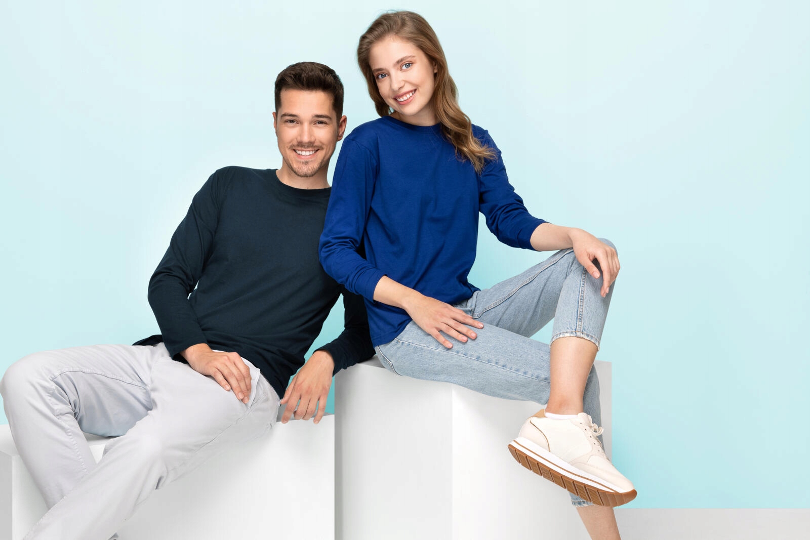 Progress LS P75 Koszulka unisex biały XL Płeć mężczyzna