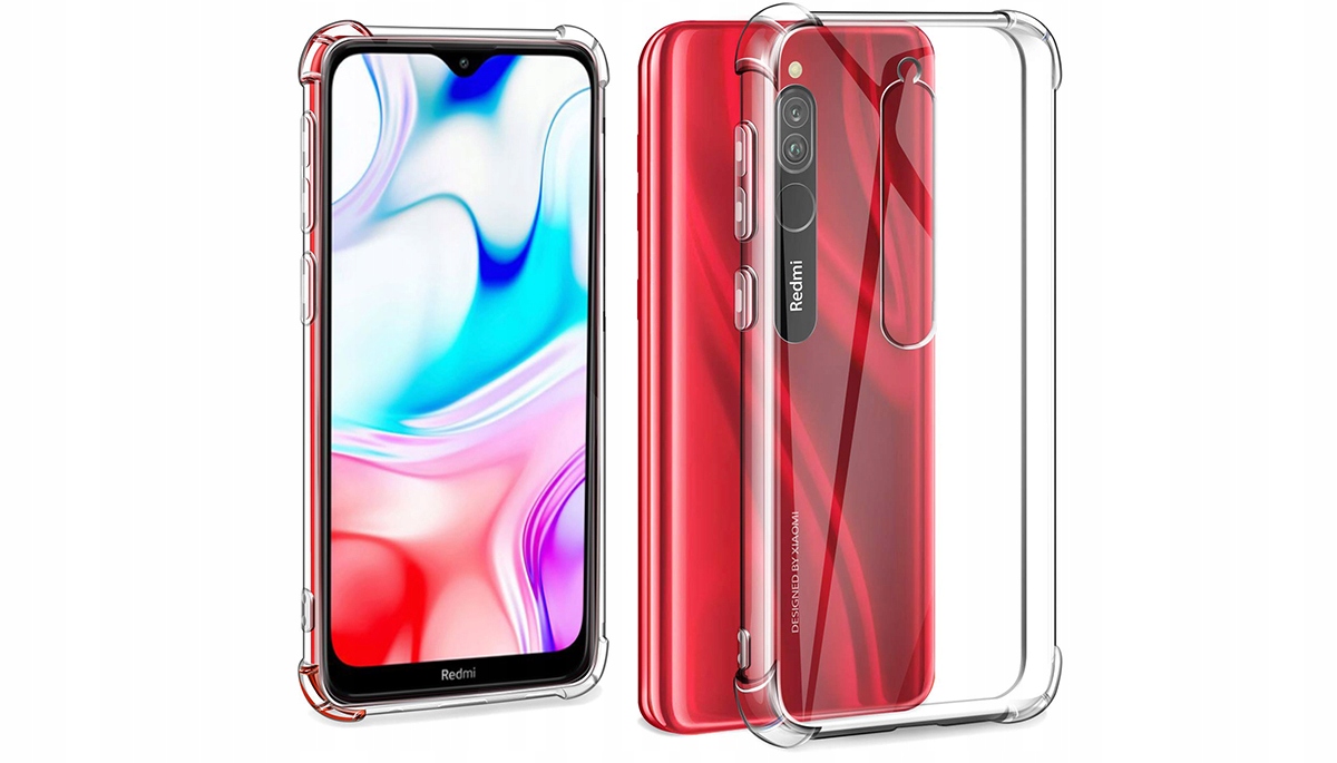 

Etui Pancerne Anti-shock Case Do Redmi 8 8A +szkło