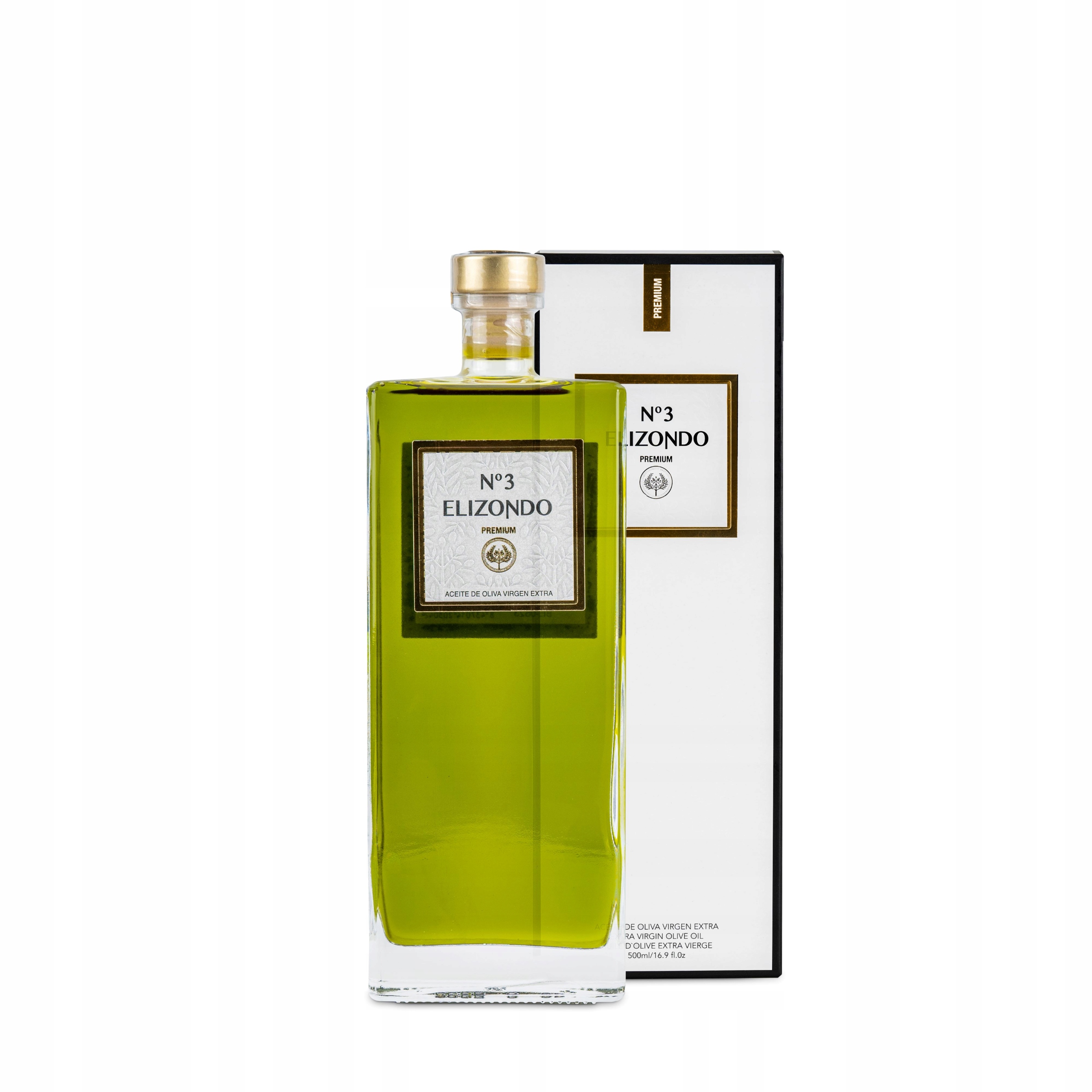 Levně Olej Elizondo Premium N3 Picual ExtraVirgin 500 ml v dárkovém balení