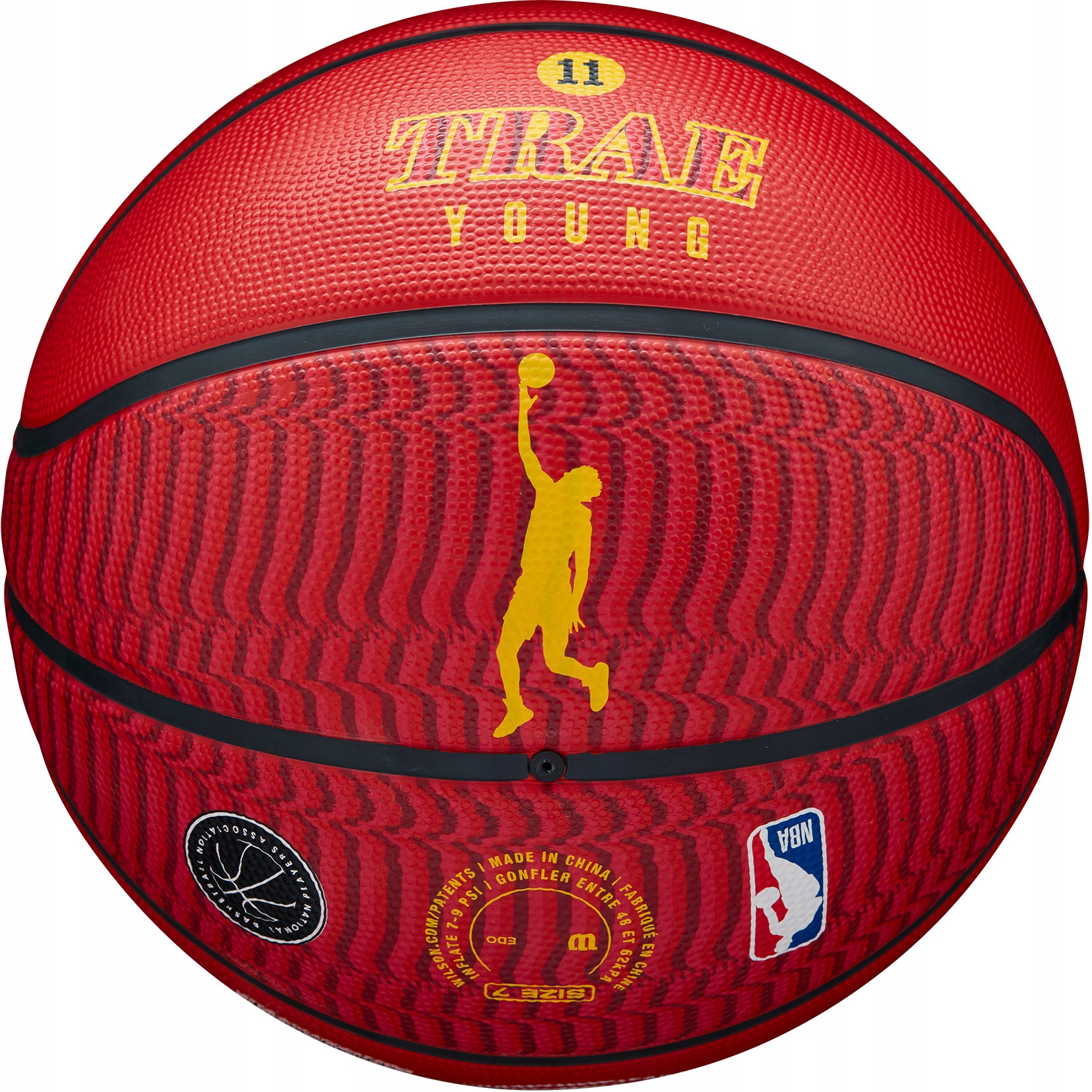 WILSON NBA TRAE YOUNG ATLANTA HAWKS PIŁKA DO KOSZYKÓWKI 7 Rozmiar 7