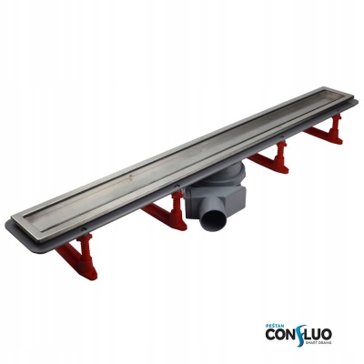 Odwodnienie prysznicowe drain line 85cm z syfonem Confluo Premium