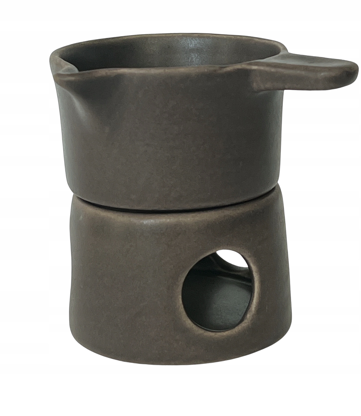 Podgrzewacz do oleju szary matowy