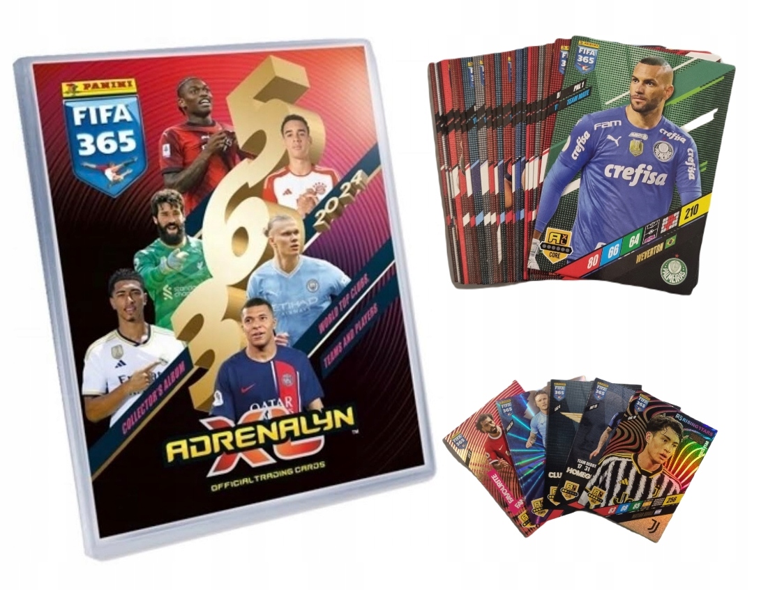 ALBUM PANINI FIFA 365 2024 plus KARTY PIŁKARSKIE GRATIS! ZESTAW NA START!