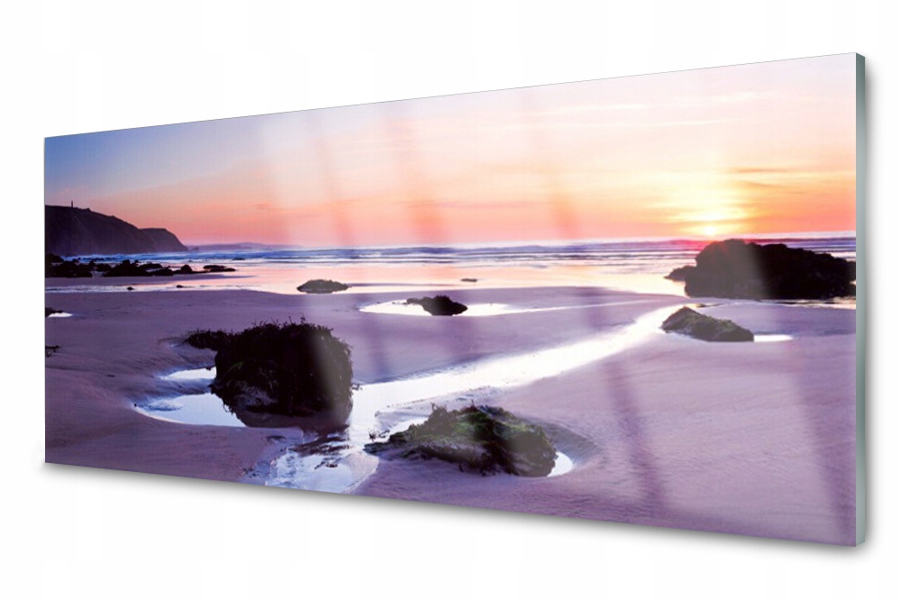 

Panel szklany do kuchni Dekor Plaża 125x50