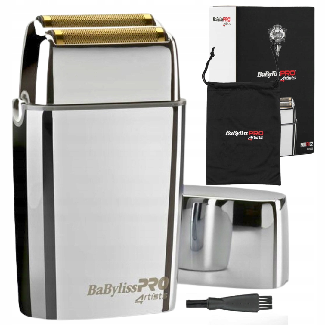 Babyliss Pro Golarka Męska Maszynka Foliowa FX2 4Artists Silver Etui