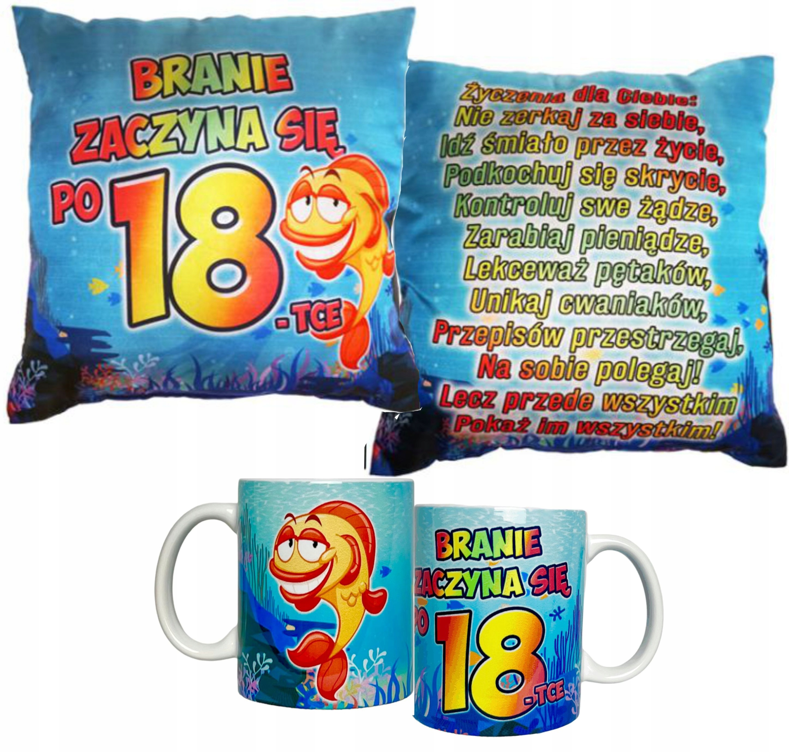 

Poduszka i Kubek kmpl Na Urodziny 18-60