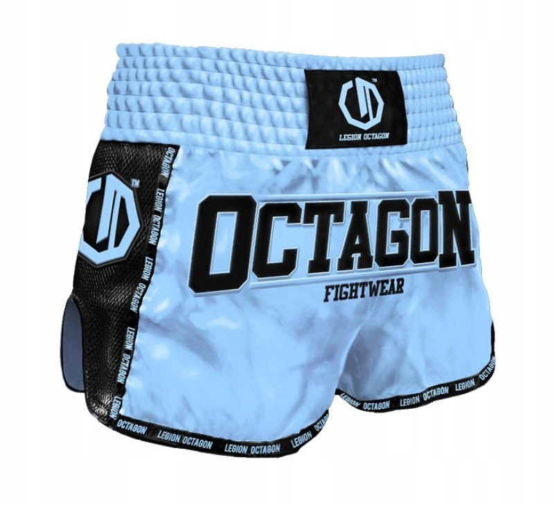 Octagon Spodenki Muay Thai Legion Future Premium Błękitne S