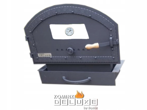 Stalowe drzwiczki DO PIECA CHLEBOWEGO termometr