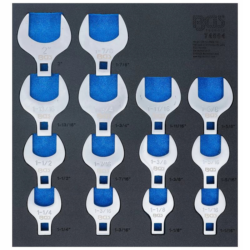 Vložka do zásuvky 2/3 sada drápových klíčů 12,5 mm (1/2") palcová