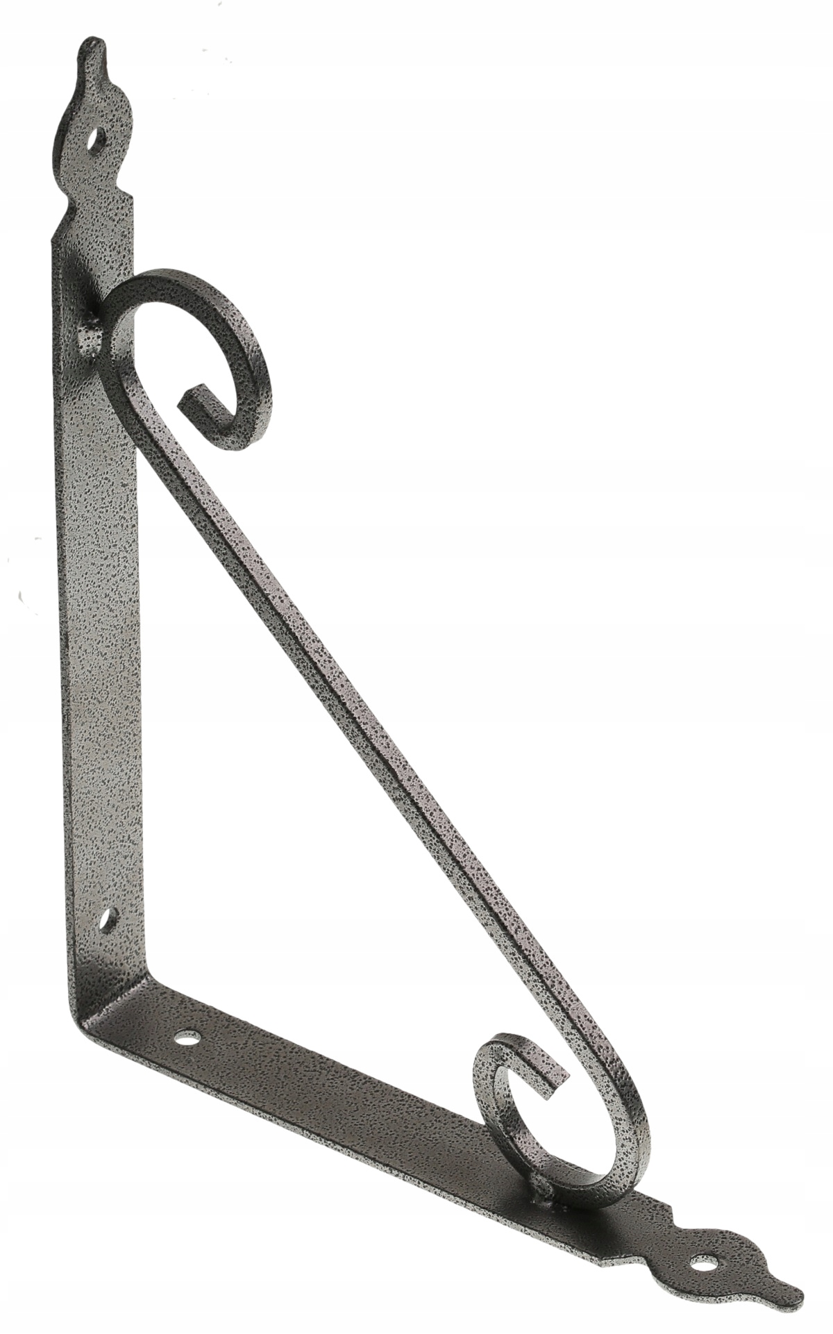 

Wspornik Stalowy Kątownik Ozdobny Srebrny 240x190