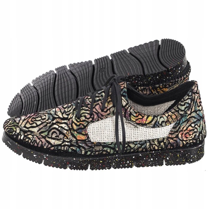 Polobotky Kožené Dámské Maciejka Černé 06347-01